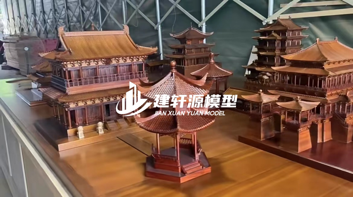 那坡古建模型制作