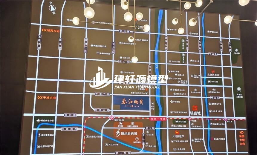 那坡房产壁挂模型